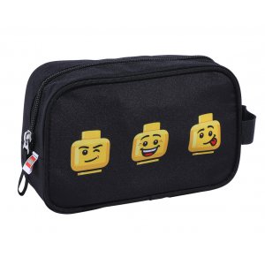 Borseta Articole De Toaleta Lego Core Line - Design Faces Black Borseta Articole De Toaleta Lego Core Line - Design Faces Black