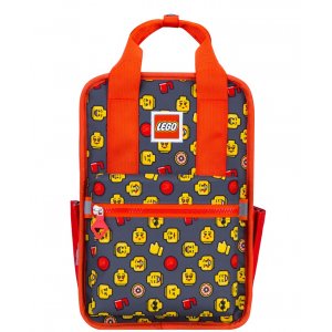 Rucsac Casual Lego Tribini Fun Small - Design Heads And Cup - Rosu