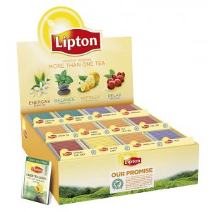 Ceai Lipton Variety Pack - Yellow Label, English Breakfast, Fructe De Padure, Lamaie, Early Grey, Ca