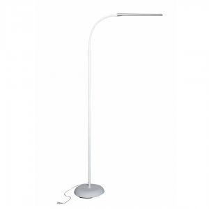 Lampa De Podea, Cu Led, Maul Pirro - Alba