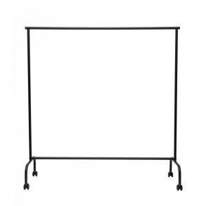 Suport Pentru Haine Mobil, Din Metal, Maul Limbo - Negru