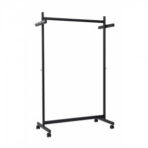 Suport Pentru Haine Mobil, Din Metal, 115,5 X 172,5 X 50,8 Cm, Maul Samba - Negru