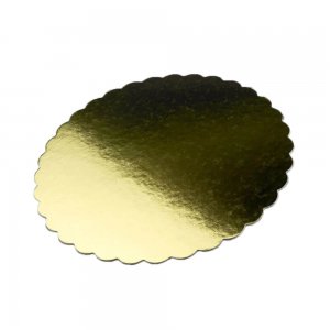 Set 25 Discuri Festonate DF 24, 240 mm, Carton Auriu Mucava, 2 mm Set 25 Discuri Festonate DF 24, 240 mm, Carton Auriu Mucava, 2 mm