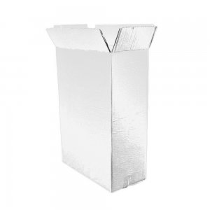 Set 50 Cutii pentru 2 Sticle, cu Separator, 260x130x395 mm, Carton CO5 Alb/Natur Set 50 Cutii pentru 2 Sticle, cu Separator, 260x130x395 mm, Carton CO5 Alb/Natur
