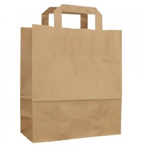 Sacose din Hartie Natur 25x14x30 cm, 250 Buc/Bax, Pungi Hartie, Plase Hartie, Plase Hartie Maro, Pungi Hartie Maro, Sacose Hartie, Sacose Natur, Sacose Hartie Natur, Sacose Hartie cu Maner