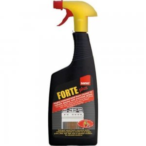 SANO Forte Plus, 500 ml, pentru Indepartarea Grasimilor de pe Aragaz, Detergent Spuma Concentrat, Solutie Importiva Grasimii Arse, Solutie Aragaz cu Pulverizator, Detergenti cu Pulverizator, Solutie Indepartare Grasime si Arsuri SANO Forte Plus, 500 ml, pentru Indepartarea Grasimilor de pe Aragaz, Detergent Spuma Concentrat, Solutie Importiva Grasimii Arse, Solutie Aragaz cu Pulverizator, Detergenti cu Pulverizator, Solutie Indepartare Grasime si Arsuri