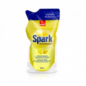 Rezerva Detergent Lichid Vase Sano Spark, 500 ml, Lamaie, Rezerva Lichida Detergent Vase cu Parfum Delicat de Lamaie, Sano Spark Lemon, Rezerve Detergenti Lichizi pentru Vase, Rezerva Detergent Lichid Bucatarie Rezerva Detergent Lichid Vase Sano Spark, 500 ml, Lamaie, Rezerva Lichida Detergent Vase cu Parfum Delicat de Lamaie, Sano Spark Lemon, Rezerve Detergenti Lichizi pentru Vase, Rezerva Detergent Lichid Bucatarie