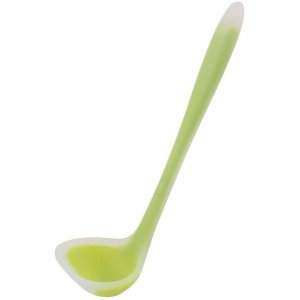 Polonic din Silicon, Verde, Polonic Gatit, Polonic din Silicon, Polonic pentru Bucatarie, Ustensile pentru Bucatarie, Polonic de Bucatarie, Polonic pentru Supa, Ustensile pentru Gatit