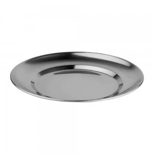 Farfurie Cromata Plata, 20 cm, Farfurii pentru Bucatarie, Farfurii Cromate Plate, Vesela Bucatarie, Farfurii, Vase de Bucatarie, Farfurie, Farfurie Diametru 20 cm, Farfurii Diametru 20 cm, Farfurii Plate