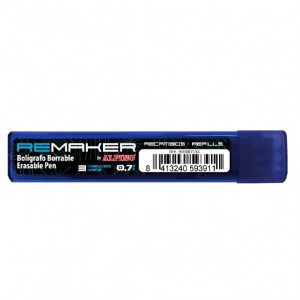 Rezerve Pix Erasable Remaker Ii Soft 0.7mm, 3 Buc/set - Albastre Rezerve Pix Erasable Remaker Ii Soft 0.7mm, 3 Buc/set - Albastre