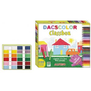 Creioane Cerate Semi-soft, Cutie Carton, 24 X 12 Culori/cutie, Alpino Dacscolor Economy Pack Creioane Cerate Semi-soft, Cutie Carton, 24 X 12 Culori/cutie, Alpino Dacscolor Economy Pack