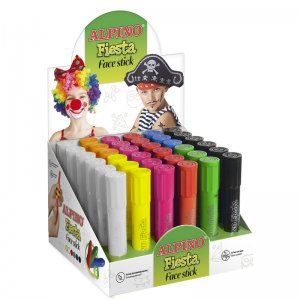 Display Creioane Pentru Machiaj, 6 X 6culori/display, Alpino Fiesta - Classic Colours Display Creioane Pentru Machiaj, 6 X 6culori/display, Alpino Fiesta - Classic Colours