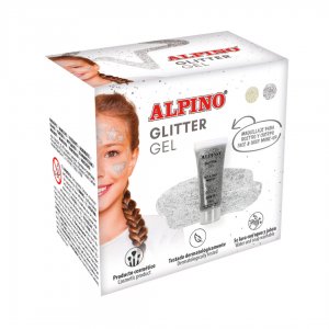 Make-up Lichid, 14ml, Alpino Glitter - Argintiu Make-up Lichid, 14ml, Alpino Glitter - Argintiu