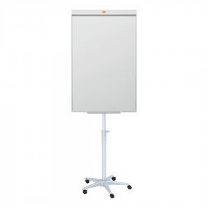 Flipchart Mobil Nobo Impression Pro, Otel Lacuit, Magnetic, Include Marker Si Tavita, Alb