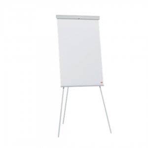 Flipchart Nobo Essentials, Otel Lacuit, Trepied, Magnetic, Alb