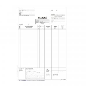 Facturi Fiscale, A4, 3ex., Autocopiative Facturi Fiscale, A4, 3ex., Autocopiative
