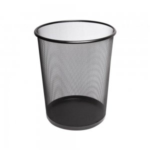 CASA OFFICE Cos pentru Birou Metalic Tip Plasa, Culoare Negru, 26x28 cm CASA OFFICE Cos pentru Birou Metalic Tip Plasa, Culoare Negru, 26x28 cm
