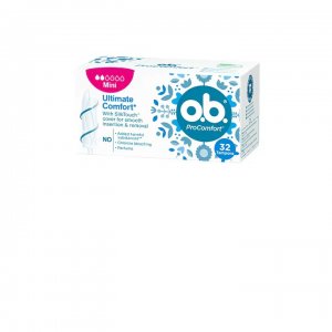 O.b. Pro Comfort Mini, Tampoane, 32 Tampoane/cutie O.b. Pro Comfort Mini, Tampoane, 32 Tampoane/cutie