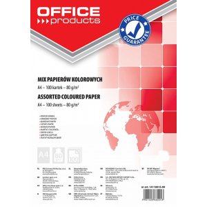 Hartie Color, 80g/mp, 100 (5 X 20) Coli/top, Office Products - Culori Pastel Asortate