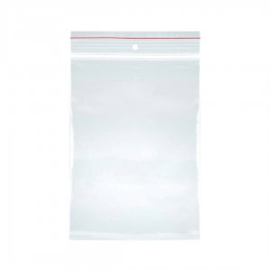 Pungi Plastic Cu Fermoar Pt Sigilare, 200x400mm, 40microni, 100buc/set, Office Products-transparente