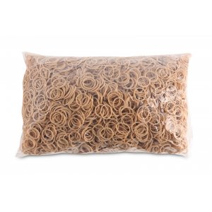 Elastice Pentru Bani, 1.5mm Grosime, D 20mm, 60% Cauciuc, 1000g/punga, Office Products -culoare Natu