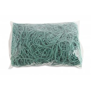 Elastice Pentru Bani, 1.5mm Grosime, D 70mm, 60% Cauciuc, 1000g/punga, Office Products-culoare Verde