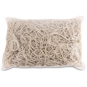 Elastice Pentru Bani, 1.5mm Grosime, D100mm, 605% Cauciuc, 1000g/punga, Office Products -culoare Alb