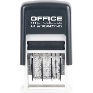 Datiera ISO, cerneala neagra, format an/luna/zi, Office Products