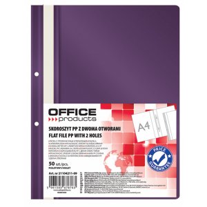Dosar Plastic Pp Cu Sina, Cu Gauri, Grosime 100/170microni, 50 Buc/set, Office Products - Violet Dosar Plastic Pp Cu Sina, Cu Gauri, Grosime 100/170microni, 50 Buc/set, Office Products - Violet