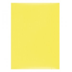 Mapa Din Carton Plastifiat Cu Elastic, 300gsm, Office Products - Galben