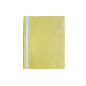 Dosar Plastic Pp Cu Sina, Cu Gauri, Grosime 120/180 Microni, 10 Buc/set, Optima - Galben Dosar Plastic Pp Cu Sina, Cu Gauri, Grosime 120/180 Microni, 10 Buc/set, Optima - Galben