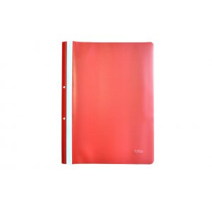 Dosar Plastic Pp Cu Sina, Cu Gauri, Grosime 120/180 Microni, 10 Buc/set, Optima - Rosu Dosar Plastic Pp Cu Sina, Cu Gauri, Grosime 120/180 Microni, 10 Buc/set, Optima - Rosu