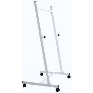 Stand Metalic 90 Cm Latime, 150 Cm Inaltime, Pe Rotile, 3 Pozitii Fixe, Optima