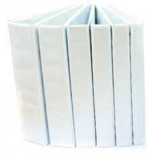 Caiet Mecanic Cu Buzunar, 2 Inele In "d", 40 Mm, Cotor 65mm, Optima - Alb