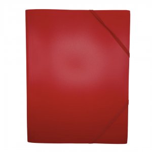 Mapa Plastic Cu Elastic Pe Colturi, 400 Microni, Optima - Rosu Mapa Plastic Cu Elastic Pe Colturi, 400 Microni, Optima - Rosu