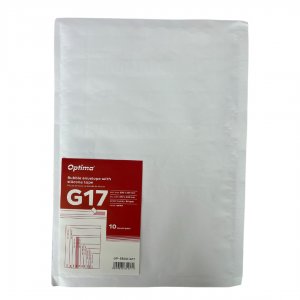 Plic Antisoc G17, 250x350mm - Ext., 230x340mm - Int., Lipire Siliconica, 10 Buc/set, Optima - Alb Plic Antisoc G17, 250x350mm - Ext., 230x340mm - Int., Lipire Siliconica, 10 Buc/set, Optima - Alb