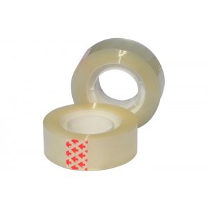 Banda Adeziva Transparenta Optima, Dimensiune 12mm x 33 m, 40 Microni