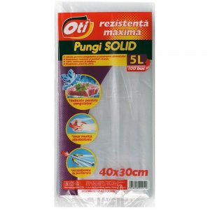 Set 100 Pungi Alimentare OTI SOLID 3 Kg, 300x400 mm, Pungi LDPE pentru Alimente, Pungi Alimentare pentru Congelator, Pungi pentru Congelarea Alimentelor, Pungi din Plastic pentru Alimente, Pungi pentru Pastrarea Alimentelor la Rece Set 100 Pungi Alimentare OTI SOLID 3 Kg, 300x400 mm, Pungi LDPE pentru Alimente, Pungi Alimentare pentru Congelator, Pungi pentru Congelarea Alimentelor, Pungi din Plastic pentru Alimente, Pungi pentru Pastrarea Alimentelor la Rece