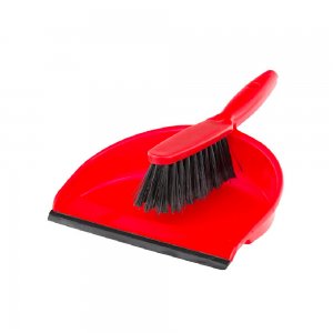 Set Faras cu Lamela si Perie OTI, 33x24x38 cm, Polipropilena, Diverse Culori, Set Faras si Perie, Set pentru Menaj, Seturi cu Faras si Perie din Plastic, Set Perie si Faras din Plastic, Articole Curatenie