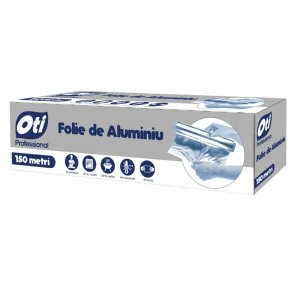 Folie Alimentara Aluminiu OTI Professional, 30cm x 150m, Ambalata in Cutie de Carton, Folie din Aluminiu pentru Alimente, Folii din Aluminiu pentru Alimente, Folii Alimentare din Aluminiu, Folie din Aluminiu Folie Alimentara Aluminiu OTI Professional, 30cm x 150m, Ambalata in Cutie de Carton, Folie din Aluminiu pentru Alimente, Folii din Aluminiu pentru Alimente, Folii Alimentare din Aluminiu, Folie din Aluminiu