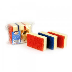 Set 3 Bureti Simpli OTI Super Clean, 90x60x28 mm, Culoare Galbena, Spuma Poliuretanica si Fibra Abraziva, Burete cu Spuma si Fibra Abraziva, Bureti Simpli pentru Vase, Burete Menaj, Burete Curatat Vase, Bureti de Vase Set 3 Bureti Simpli OTI Super Clean, 90x60x28 mm, Culoare Galbena, Spuma Poliuretanica si Fibra Abraziva, Burete cu Spuma si Fibra Abraziva, Bureti Simpli pentru Vase, Burete Menaj, Burete Curatat Vase, Bureti de Vase
