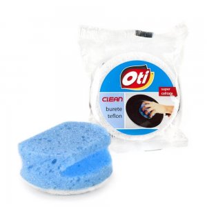 Burete OTI Clean pentru Teflon, 94x80x45 mm, Culoare Albastra, Spuma Poliuretanica si Fibra Abraziva, Bureti Curatare Teflon, Bureti de Vase, Bureti pentru Vase, Bureti de Spalat Vasele, Bureti cu Spuma pentru Teflon, Burete cu Fibra pentru Teflon Burete OTI Clean pentru Teflon, 94x80x45 mm, Culoare Albastra, Spuma Poliuretanica si Fibra Abraziva, Bureti Curatare Teflon, Bureti de Vase, Bureti pentru Vase, Bureti de Spalat Vasele, Bureti cu Spuma pentru Teflon, Burete cu Fibra pentru Teflon