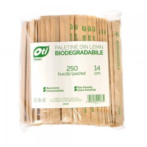 Palete de Unica Folosinta din Lemn Biodegradabile 140 mm, 250 Buc/Set, Palete de Unica Folosinta din Lemn Biodegradabile 140 mm, 250 Buc/Set,