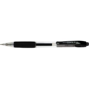Pix Penac Cch-3, Cu Mecanism, Rubber Grip, 0.7mm, Corp Transparent - Scriere Neagra Pix Penac Cch-3, Cu Mecanism, Rubber Grip, 0.7mm, Corp Transparent - Scriere Neagra