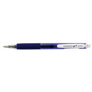 Pix Cu Gel Penac Inketti, Rubber Grip, 0.5mm, Corp Albastru Transparent - Scriere Albastra Pix Cu Gel Penac Inketti, Rubber Grip, 0.5mm, Corp Albastru Transparent - Scriere Albastra