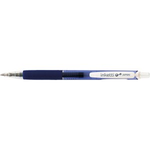 Pix Cu Gel Penac Inketti, Rubber Grip, 0.7mm, Corp Albastru Transparent - Scriere Albastra