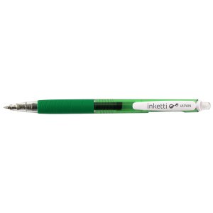 Pix Cu Gel Penac Inketti, Rubber Grip, 0.5mm, Corp Verde Transparent - Scriere Verde Pix Cu Gel Penac Inketti, Rubber Grip, 0.5mm, Corp Verde Transparent - Scriere Verde