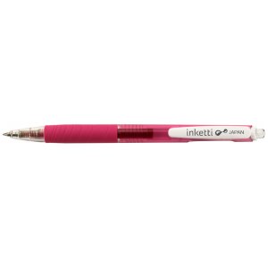Pix Cu Gel Penac Inketti, Rubber Grip, 0.5mm, Corp Roz Transparent - Scriere Roz Pix Cu Gel Penac Inketti, Rubber Grip, 0.5mm, Corp Roz Transparent - Scriere Roz