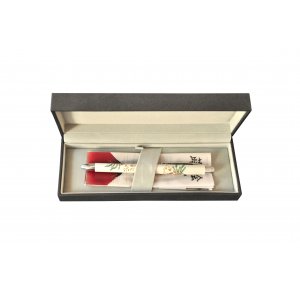 Pix Multifunctional De Lux Penac Maki-e - Hoo-oo, In Cutie Cadou, Corp Alb