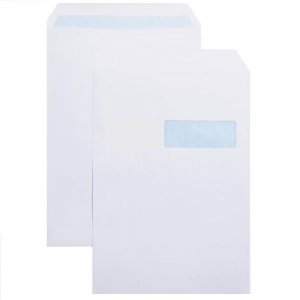 Plicuri Albe C4 cu Fereastra Dreapta, Dimensiune 229x324 mm, 100 Buc/Bax, Lipire Autoadeziva Plicuri Albe C4 cu Fereastra Dreapta, Dimensiune 229x324 mm, 100 Buc/Bax, Lipire Autoadeziva